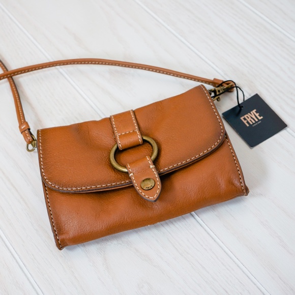 Frye Handbags - NWT Frye Ring Leather Convertible Crossbody